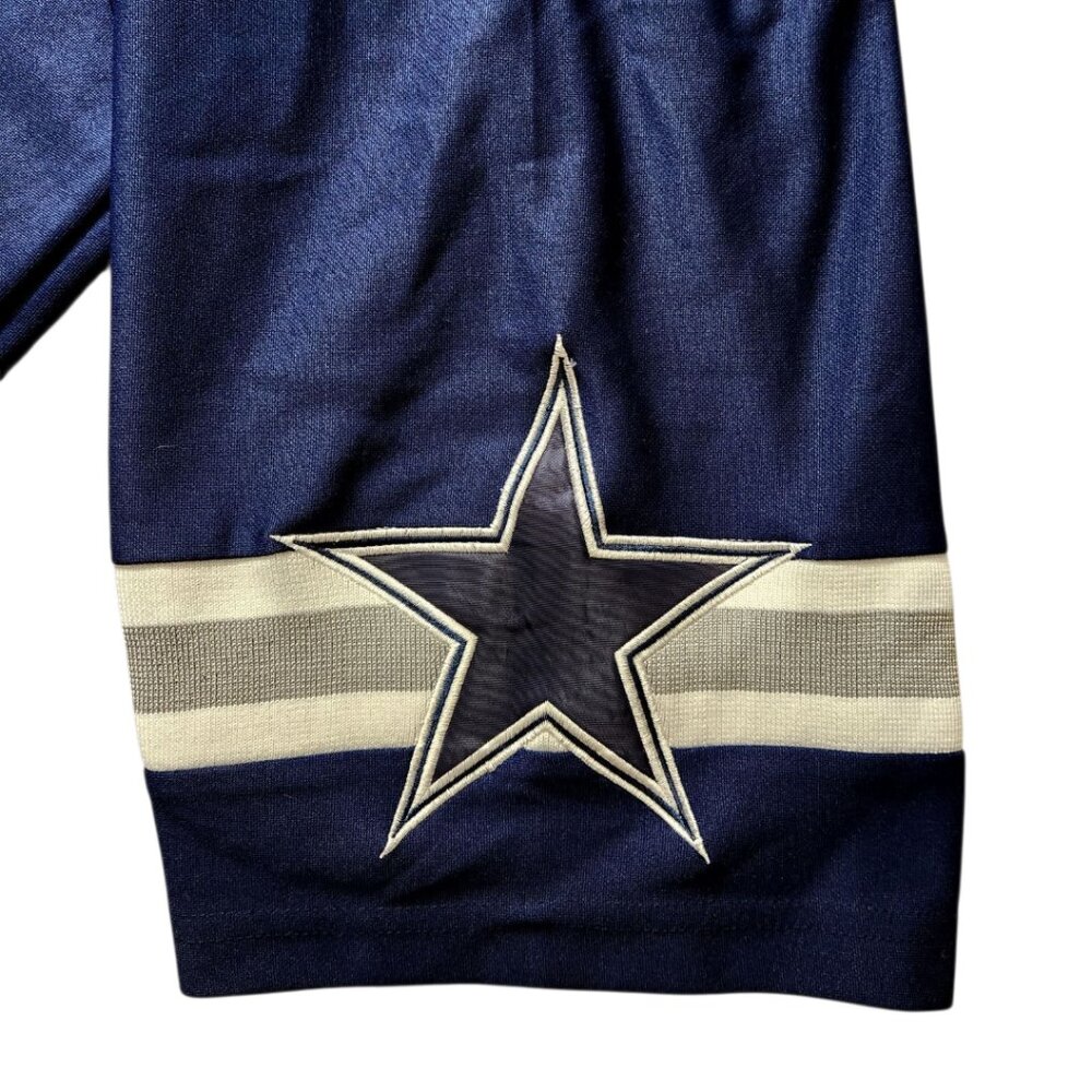 Roger Staubach Cowboys Mitchell & Ness Throwback Authentics Jersey Size 60 Blue - Picture 6 of 9